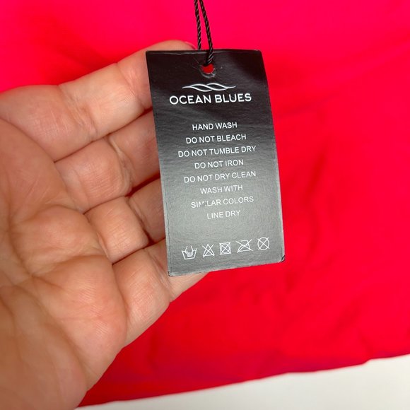 Women's Red Bikini Bottom - Picture 6 of 8